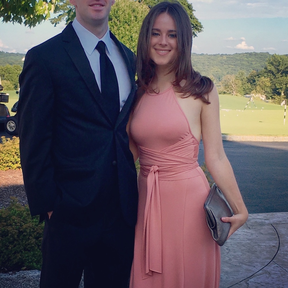 Blush Pink Maxi Dress